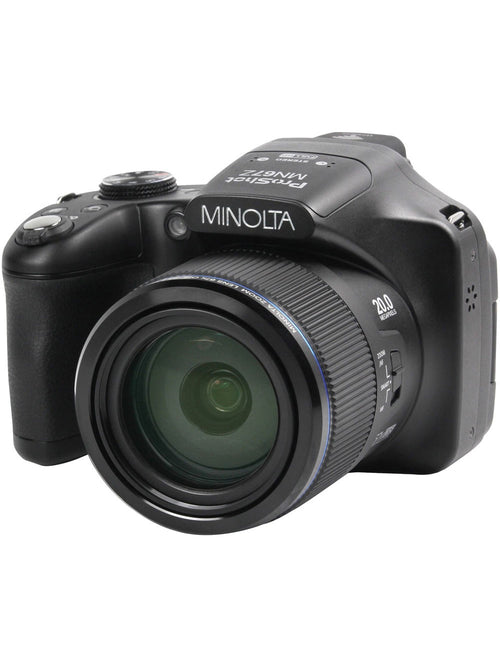 Minolta Bridge Digital Camera 20MP 1080p HD 67x Optical Zoom Black