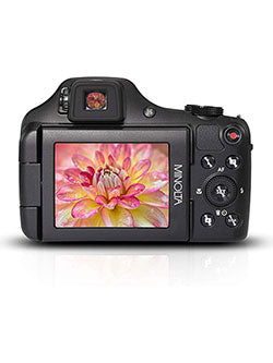 Minolta Bridge Digital Camera 20MP 1080p HD 67x Optical Zoom Black
